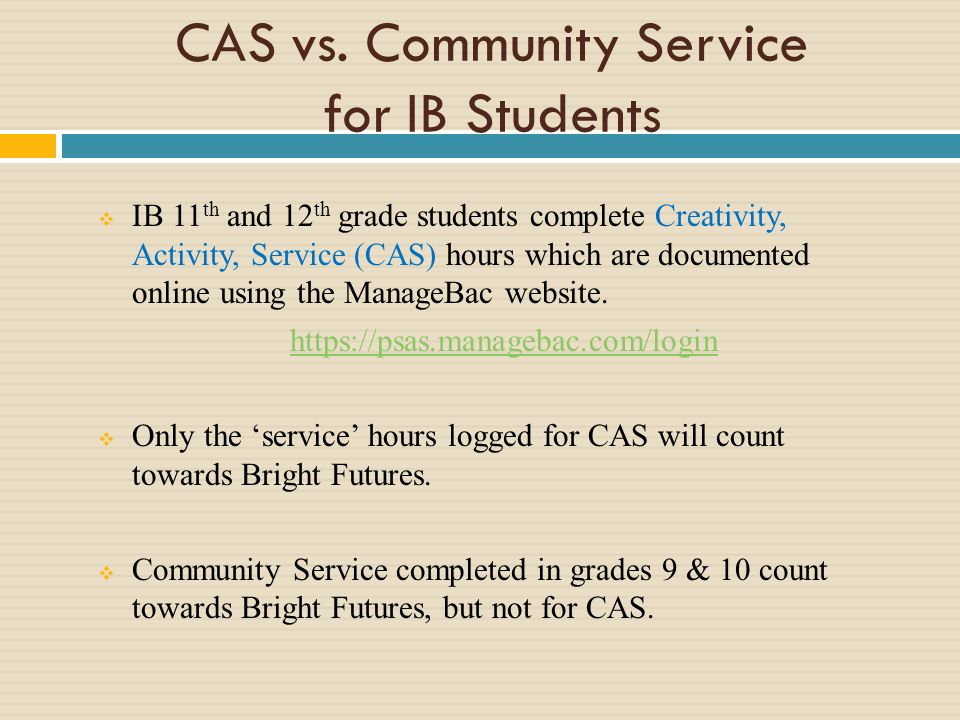CAS vs.