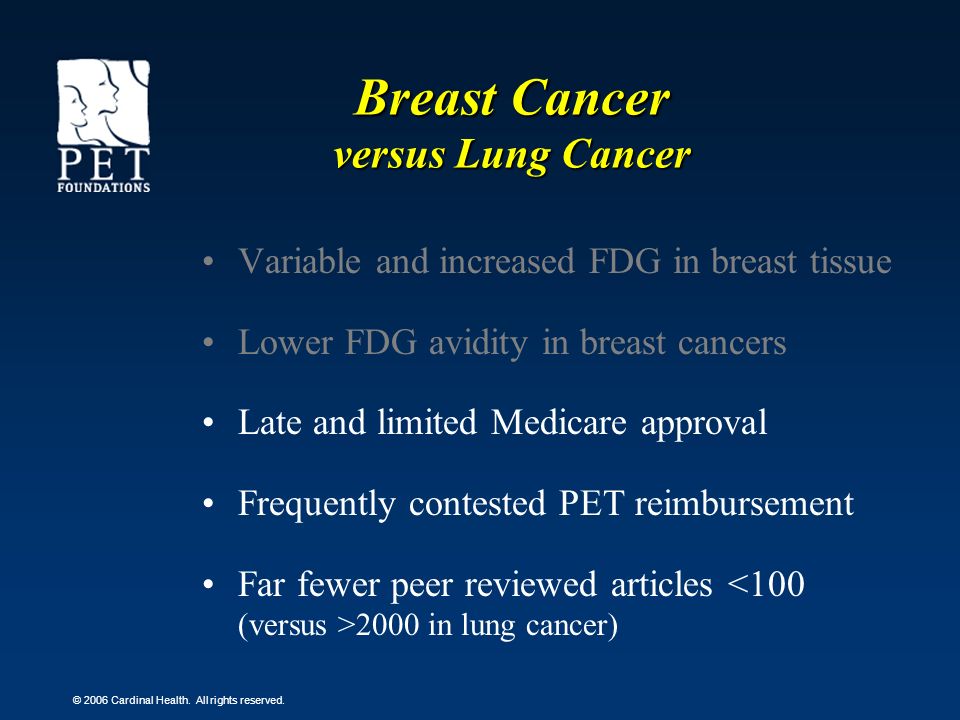medicare reimbursement breast cancer pet Medicare reimbursement breast cancer pet