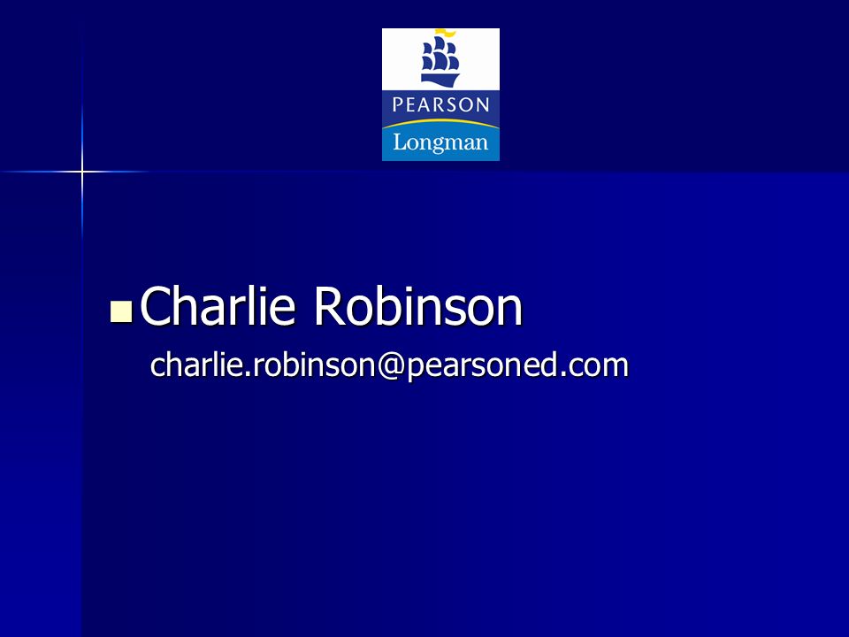 Charlie Robinson Charlie