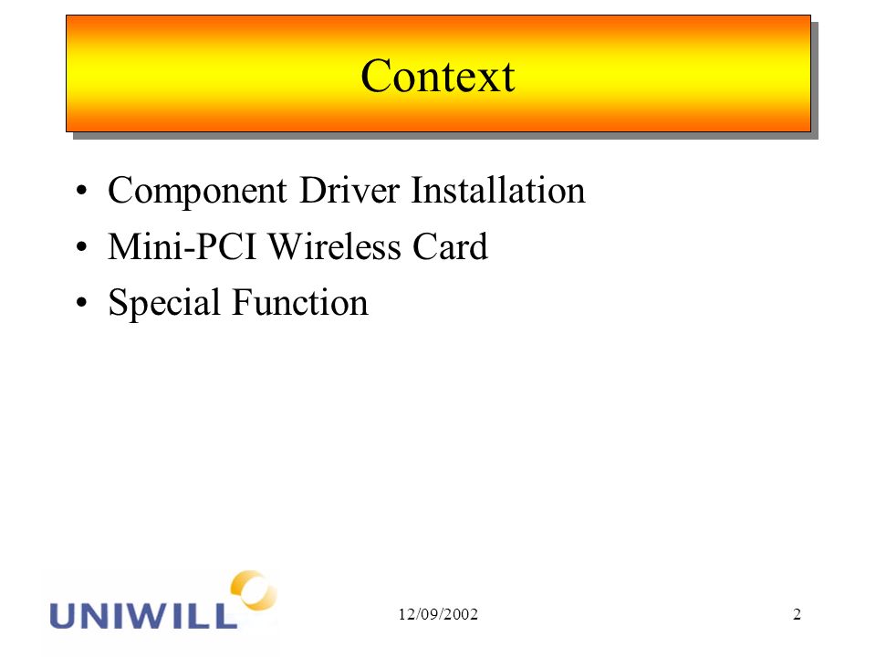 Uniwill N34BS3 WLAN WL-350F Driver Uniwill N34BS3 WLAN WL-350F Driver FREE