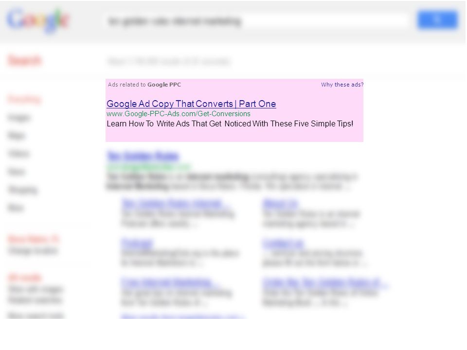 Why these ads Ads related to Google PPC Google Ad Copy That Converts | Part One   Learn How To Write Ads That Get Noticed With These Five Simple Tips!