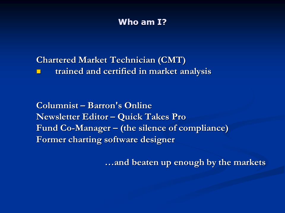 Basic Chart Patterns Everyone Should Know Michael Kahn, CMT ...