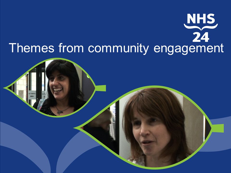 Themes from community engagement