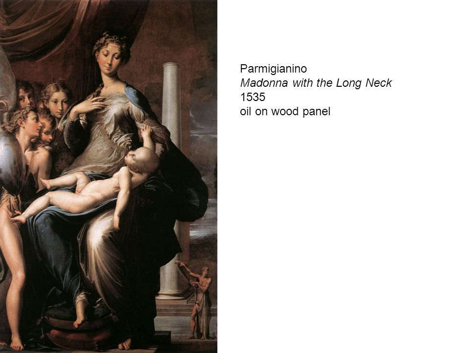 Parmigianino Madonna with the Long Neck 1535 oil on wood panel