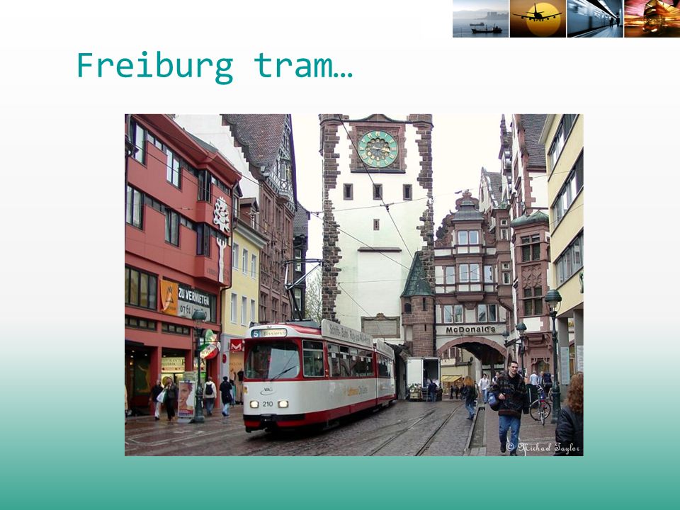 Freiburg tram…
