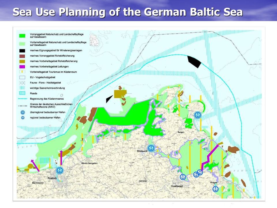 Sea Use Planning of the German Baltic Sea