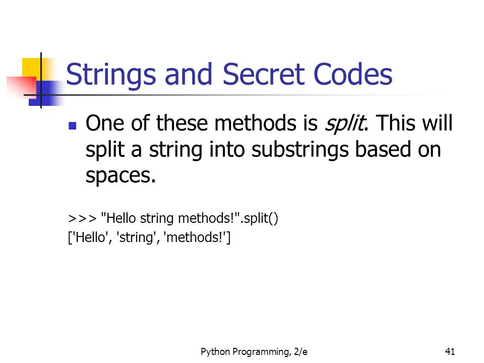 Str methods. Метод Split Python. Python Programming: an Introduction to Computer Science".