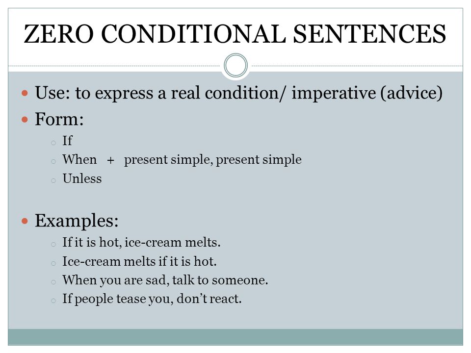Conditional Sentences Form 9 Zero Conditional Sentences First Conditional Sentences Second Conditional Sentences Ilze Sulca Eiropas Sociala Fonda Darbibas Ppt Download