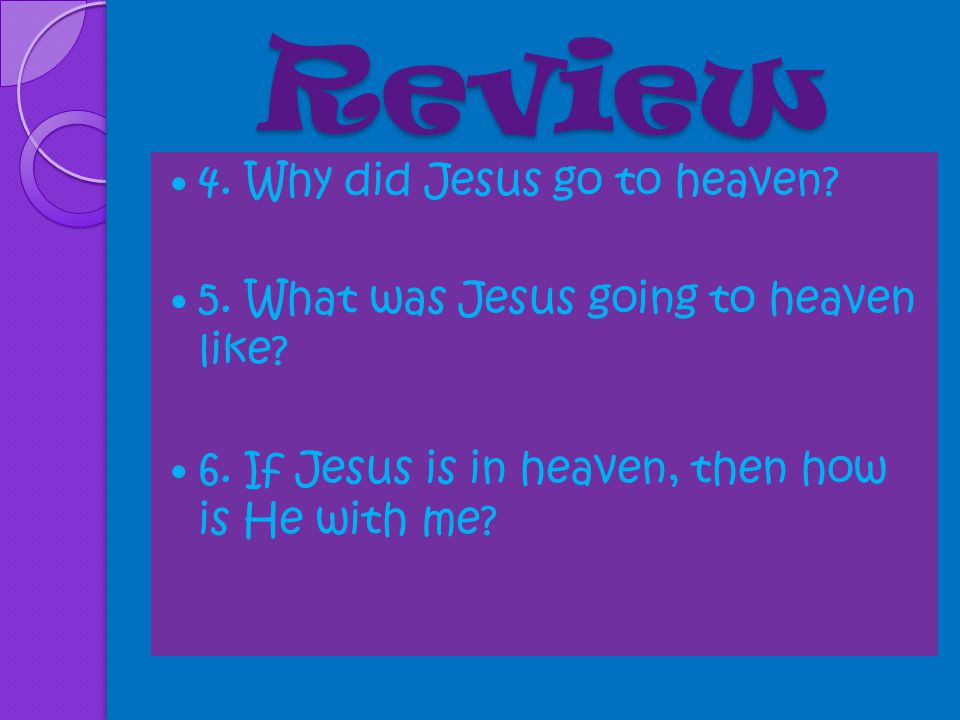 Review 1. What books of the bible did today’s verses come from.