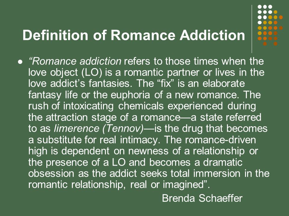 is love addiction real