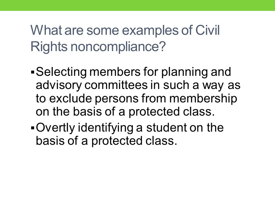  Selecting members for planning and advisory committees in such a way as to exclude persons from membership on the basis of a protected class.