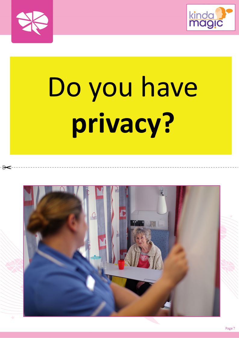Do you have privacy Page 7