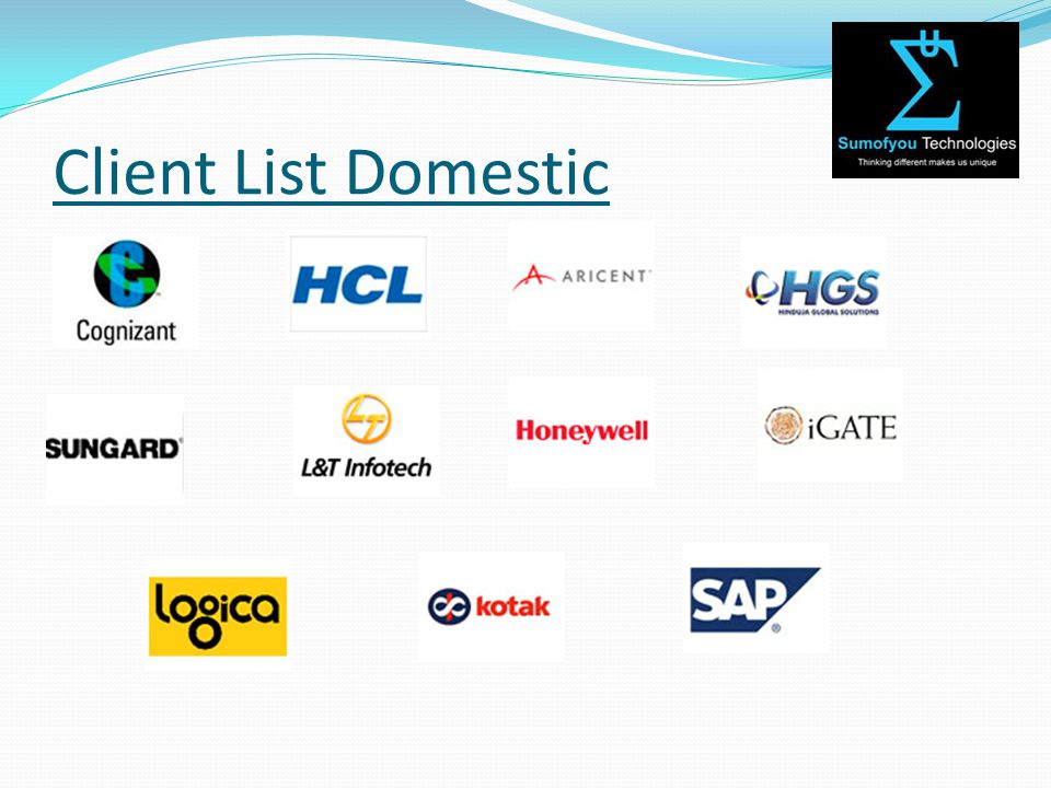 Client List Domestic