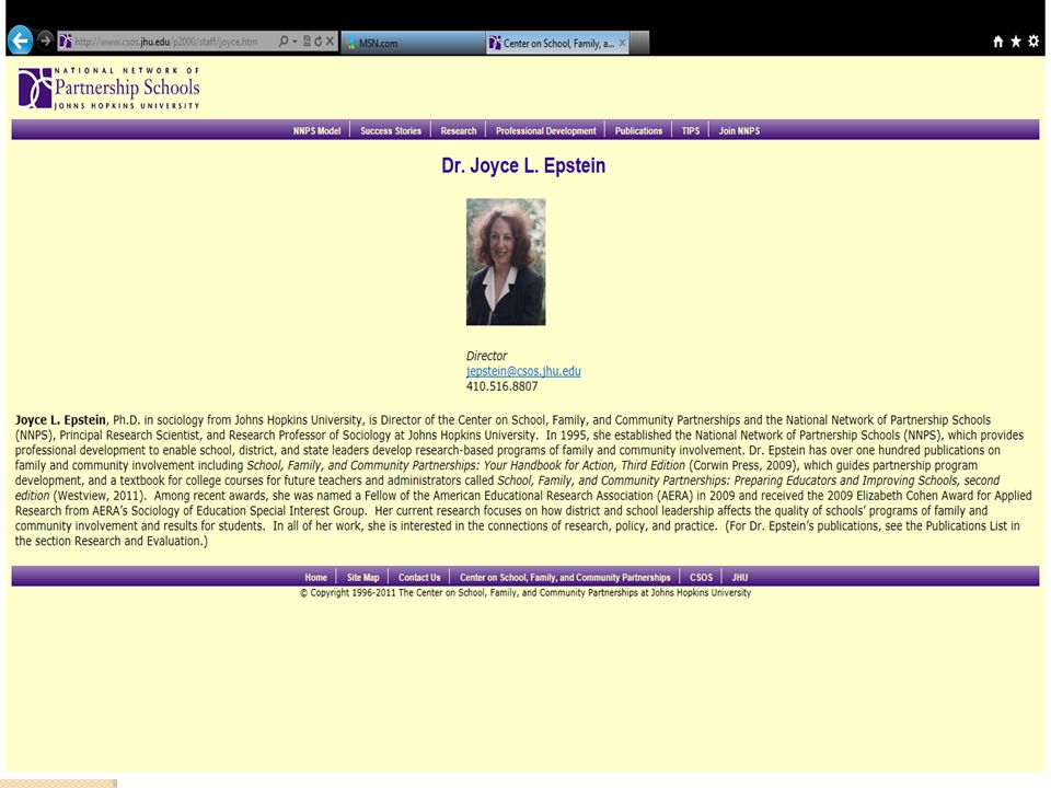 Joyce L. Epstein, Ph.D.