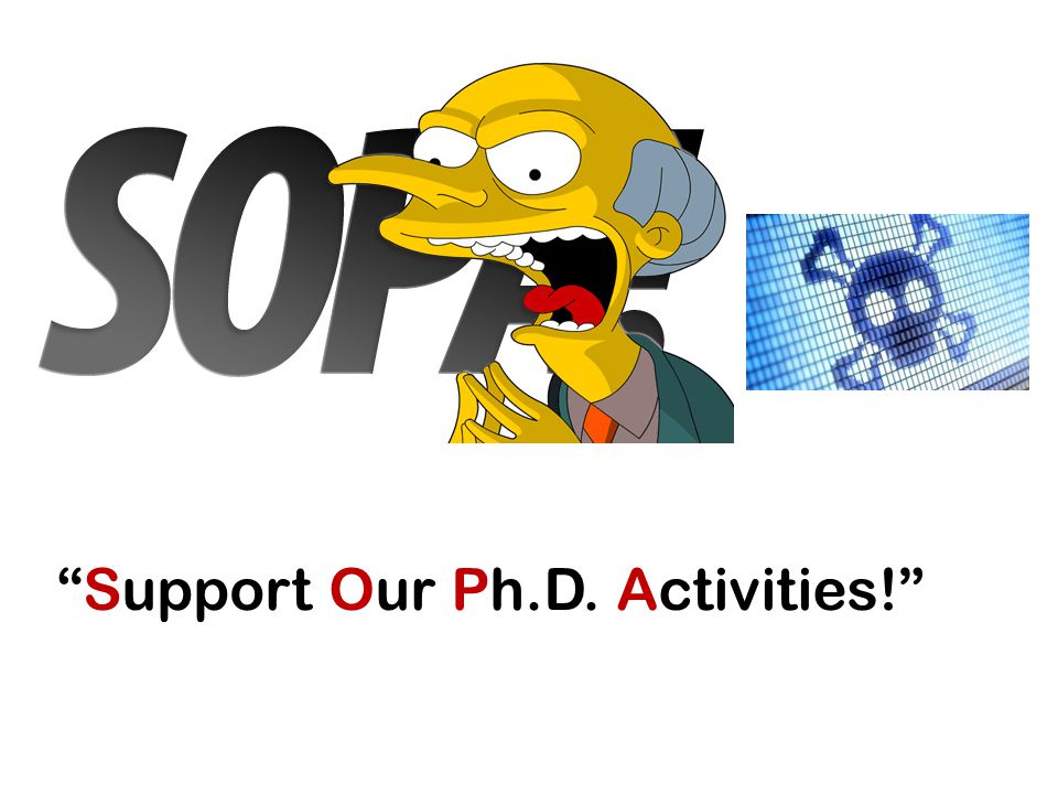 Support Our Ph.D. Activities!