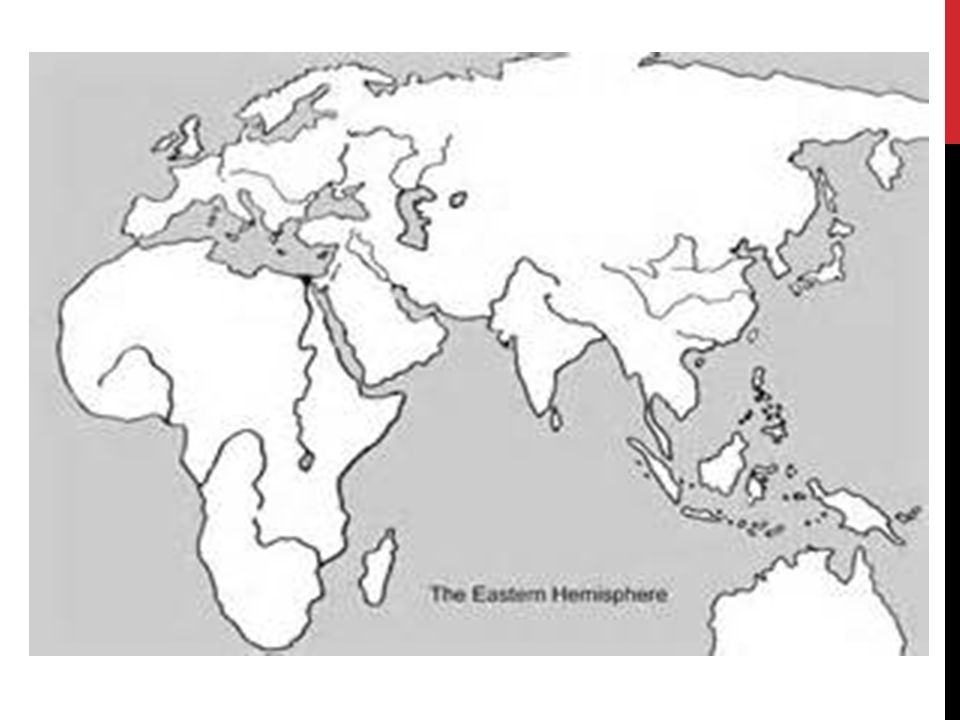 Eastern Hemisphere Map Labeled Physical Map Of The Eastern Hemisphere - Ppt Video Online Download