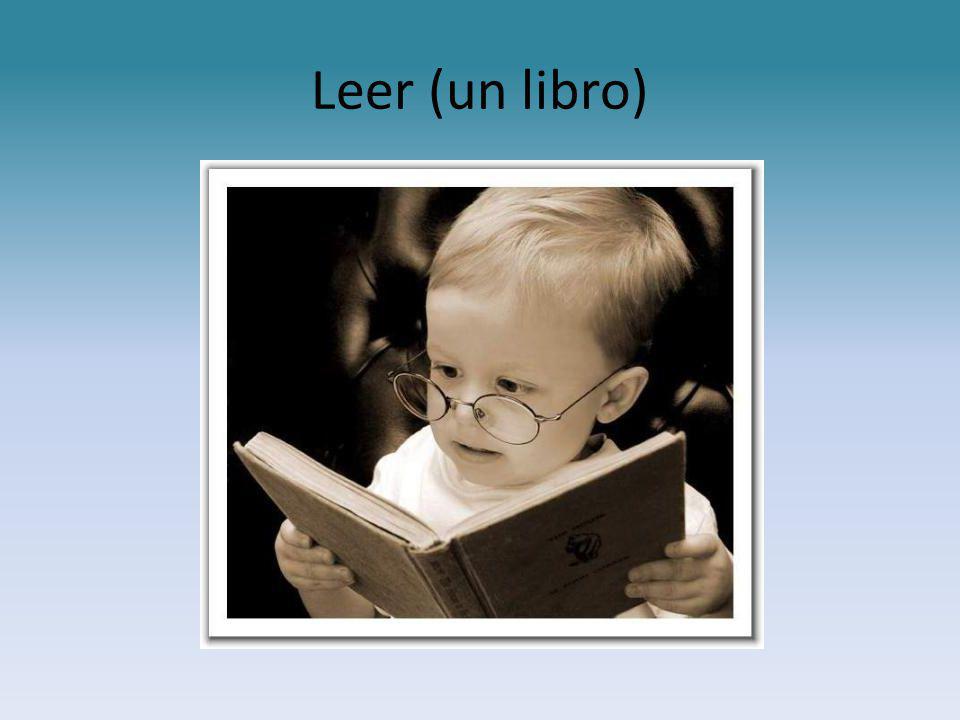 Leer (un libro)