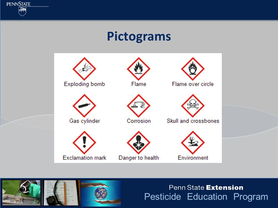 Pesticide Education Program Pictograms
