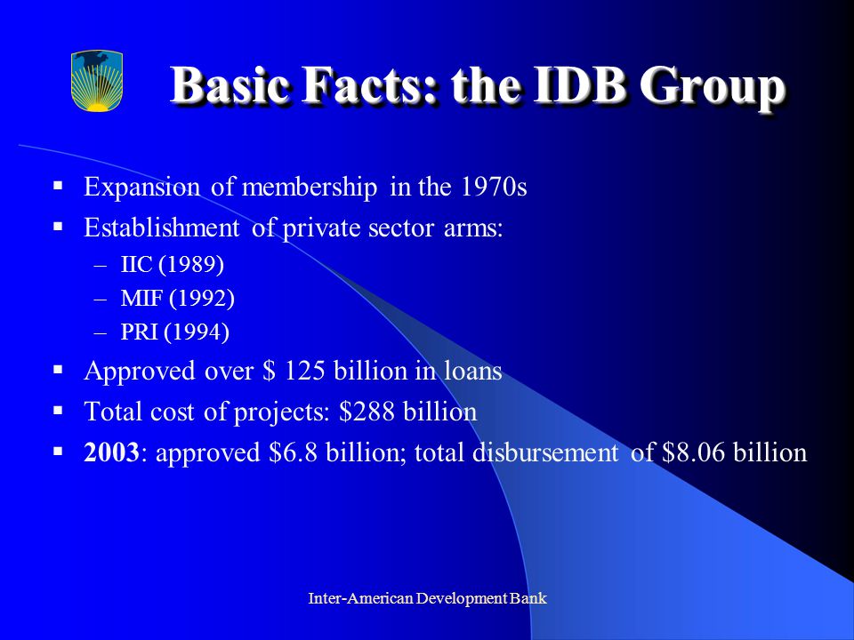 Iadb Organizational Chart