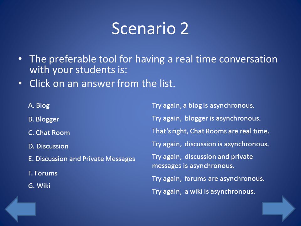 Scenario 2 You are an instructor for BIO 111.