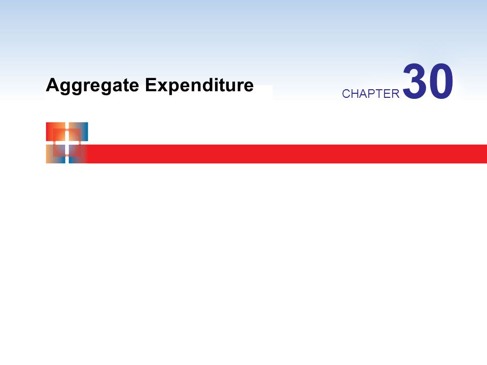 Aggregate Expenditure CHAPTER 30