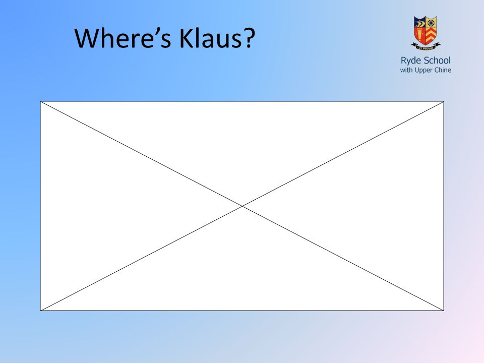 Where’s Klaus