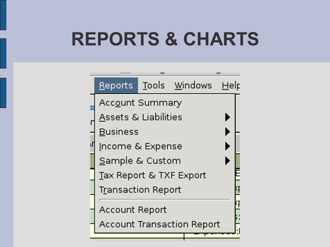 REPORTS & CHARTS