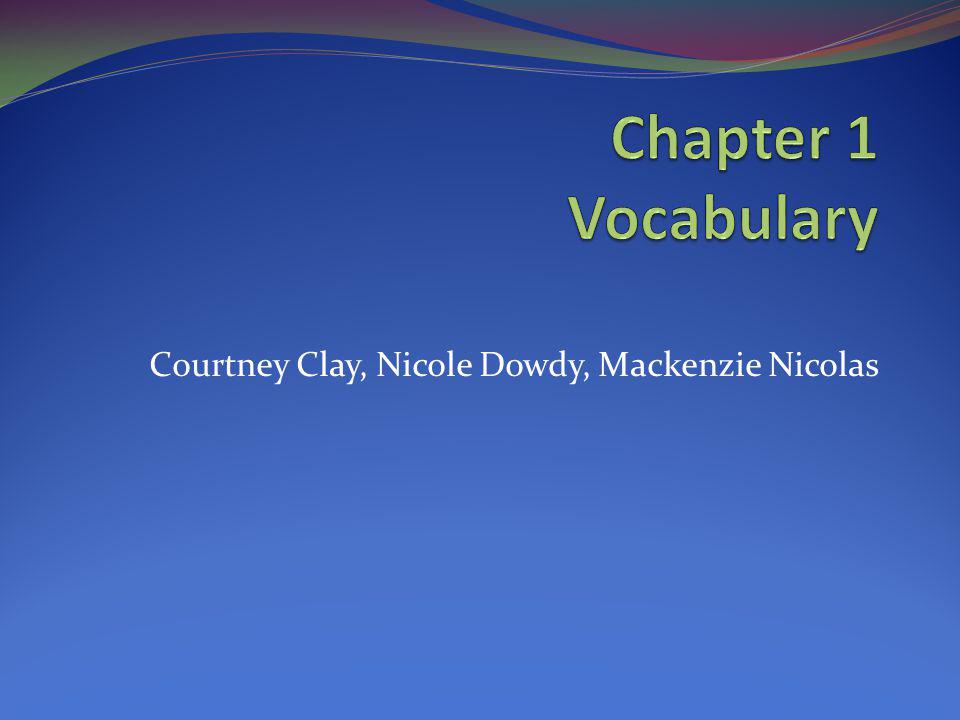 Courtney Clay, Nicole Dowdy, Mackenzie Nicolas