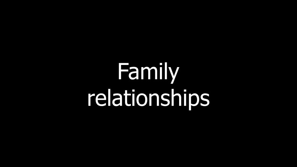 Familyrelationships