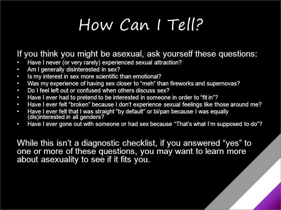 You know you re asexual when