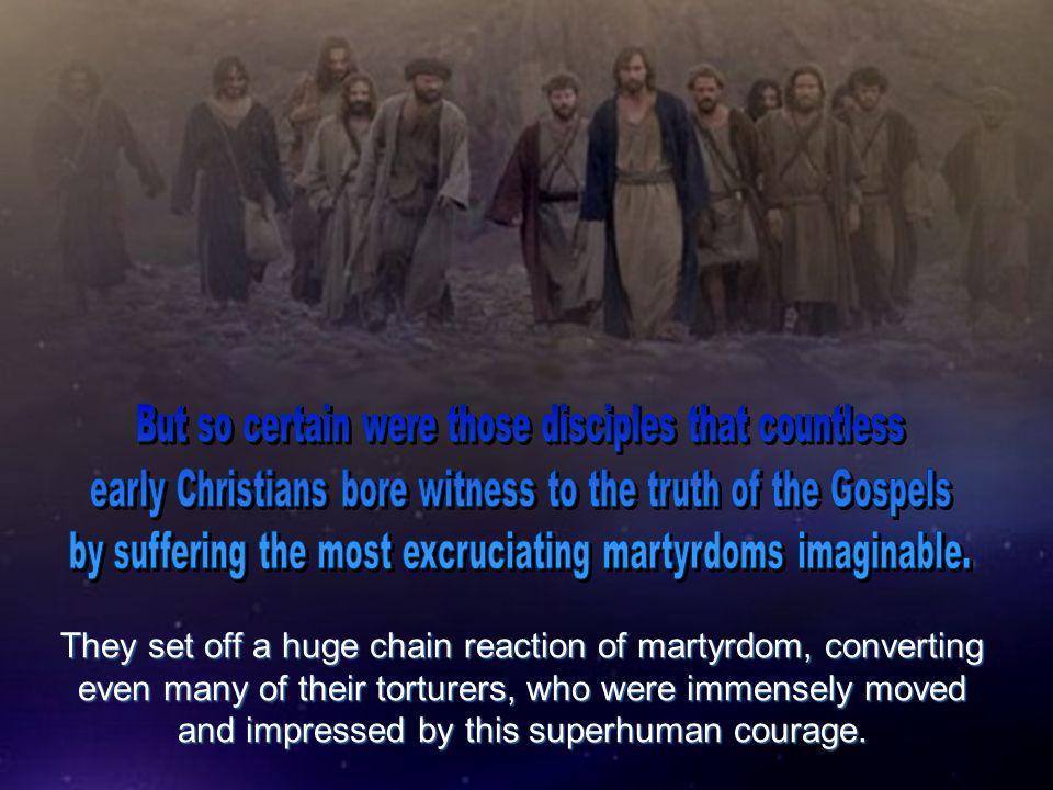 …for some reason, Christ s first disciples, the ones on the scene at the time, got it all wrong.