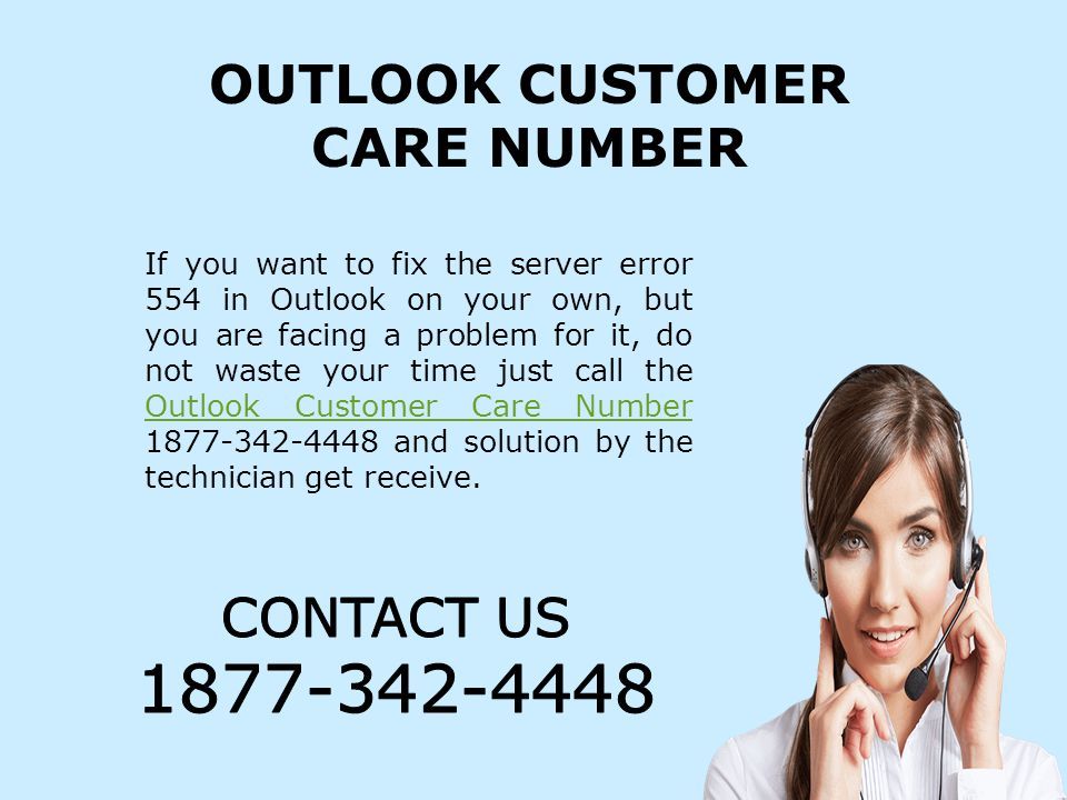 How to fix server error 554 in outlook outlook customer care number