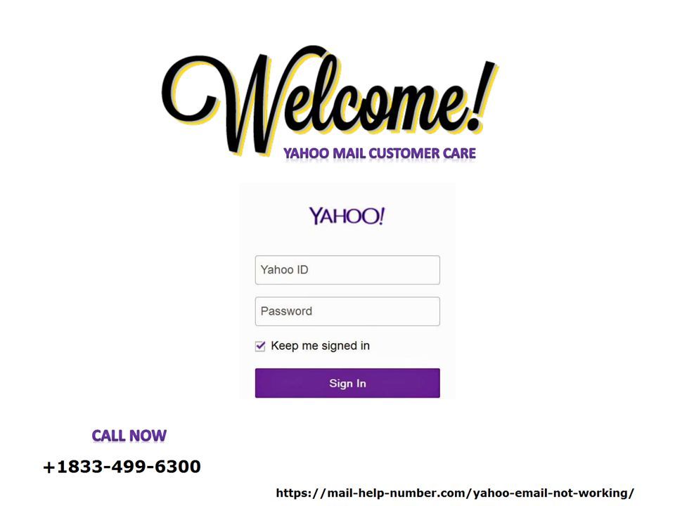 Yahoo support help number ppt download