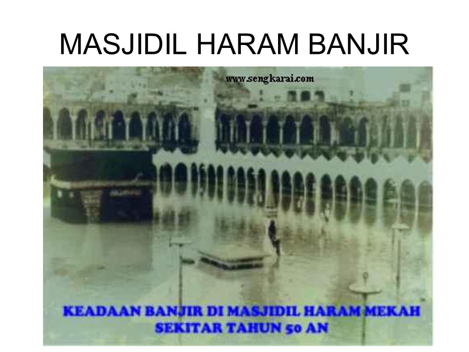 MASJIDIL HARAM BANJIR