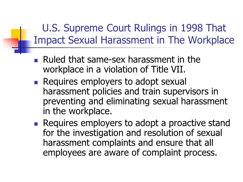 1998 supreme court sexual harassment pics 180