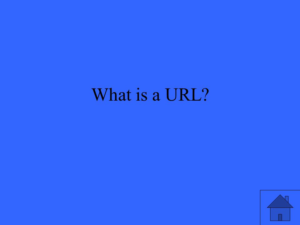 What is a URL