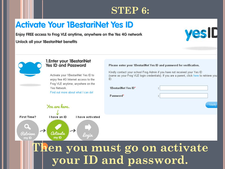 How Parents Can Retrieve Their Yes Id Password Ppt Download