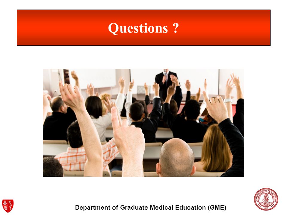 Department of Graduate Medical Education (GME) Questions