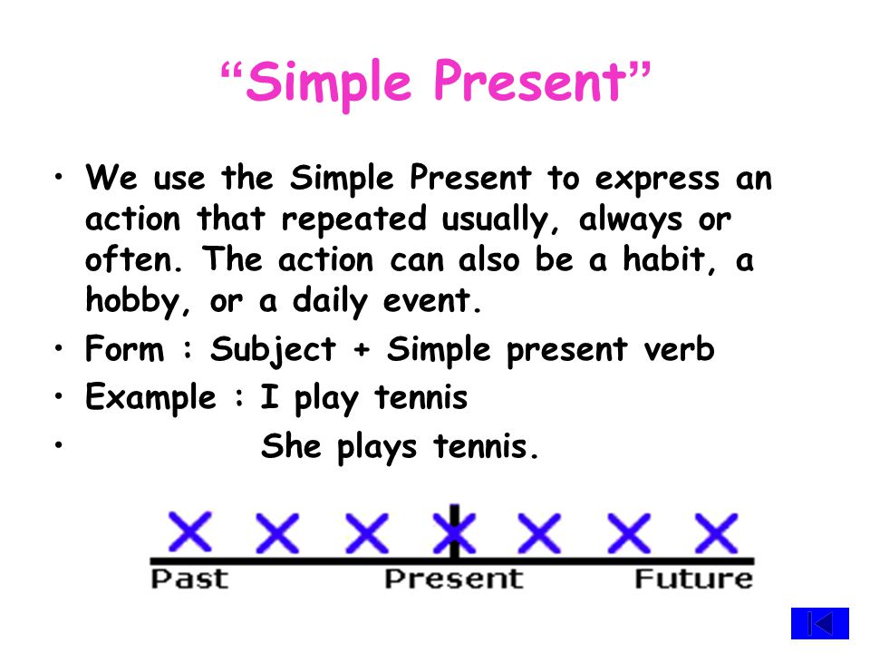 Context Simple Past Simple Present Past Continuous Past Perfect Continuous Present Perfect Continuous Present Continuous Present PerfectPast Perfect Exercise