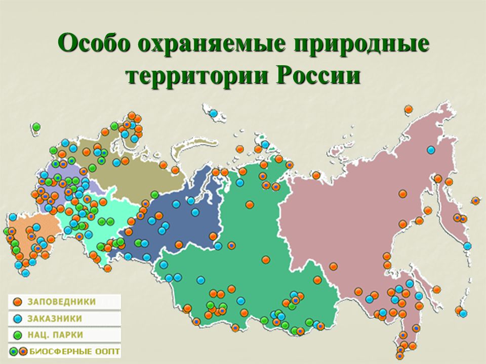 Особо охраняемые природные территории России