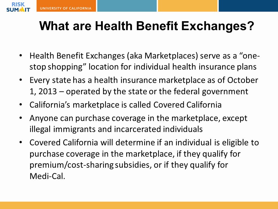 What are Health Benefit Exchanges.