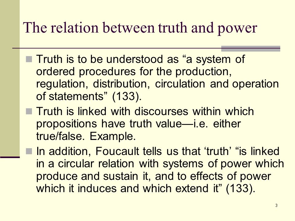 Critical Theory: Other Perspectives Michel Foucault “It's not a matter of  emancipating truth from every system of power (which would be a chimera,  for. - ppt download