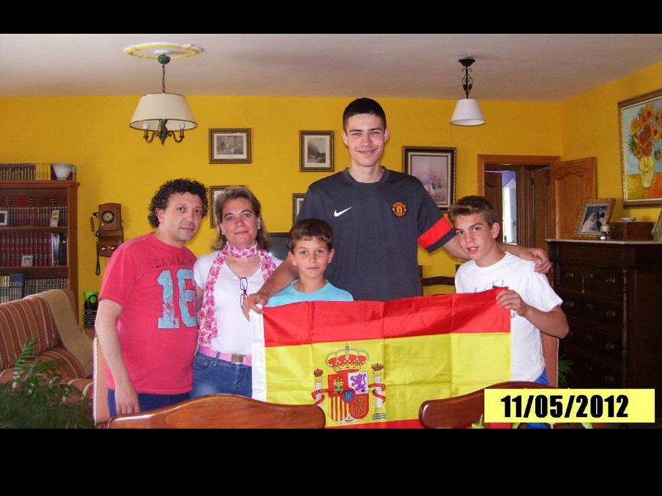 * My host family in Spain is absolutely great.