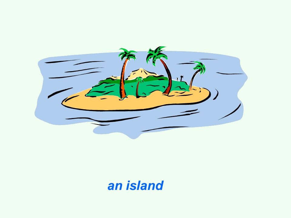 an island