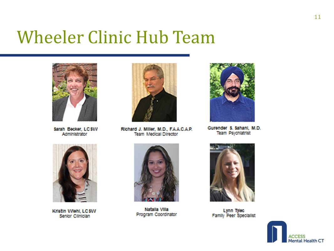 Wheeler Clinic Hub Team 11