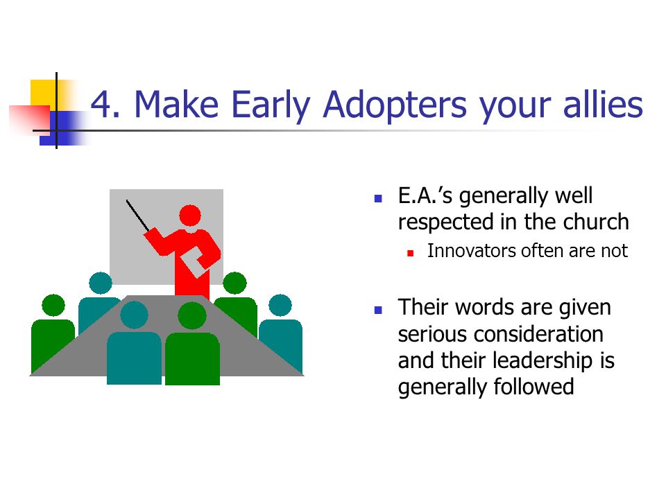 3. The battle is for Middle Adopters.
