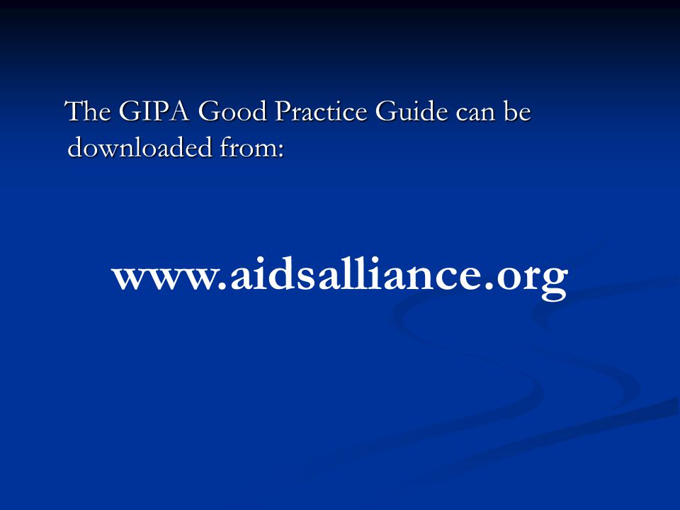 The GIPA Good Practice Guide can be downloaded from: The GIPA Good Practice Guide can be downloaded from: