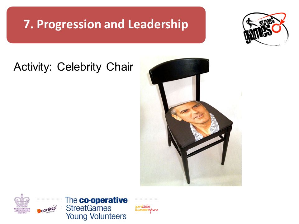 7. Progression and Leadership Activity: Celebrity Chair