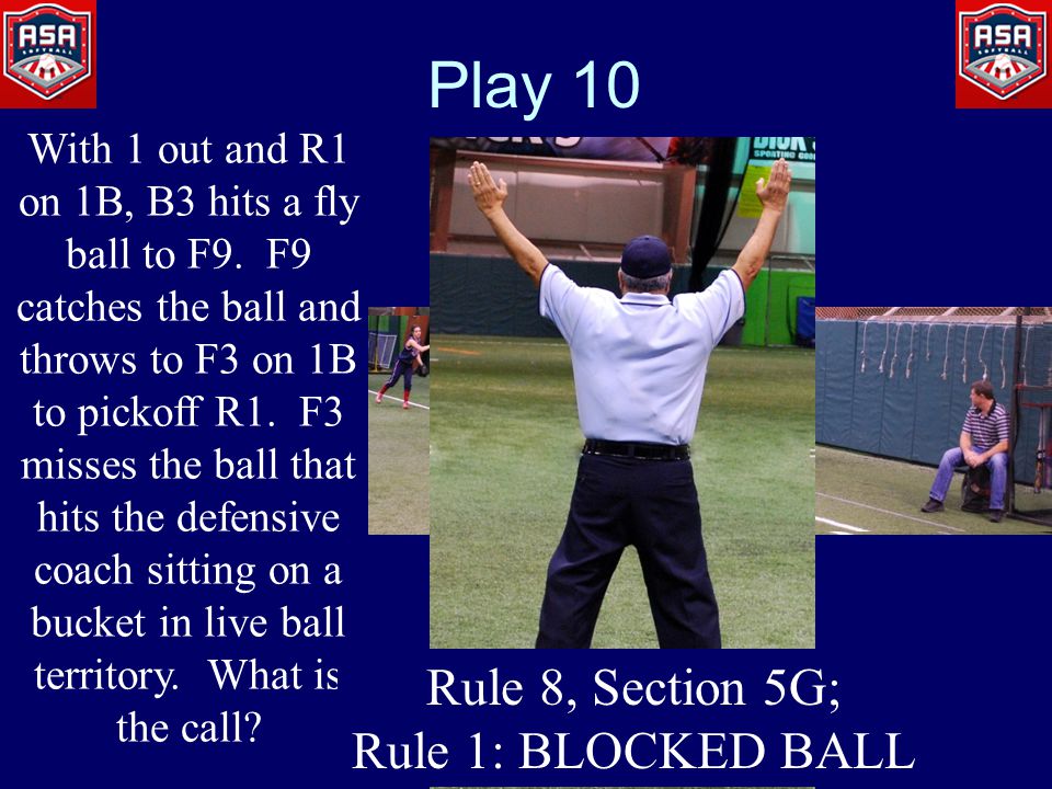 Play 10 With 1 out and R1 on 1B, B3 hits a fly ball to F9.
