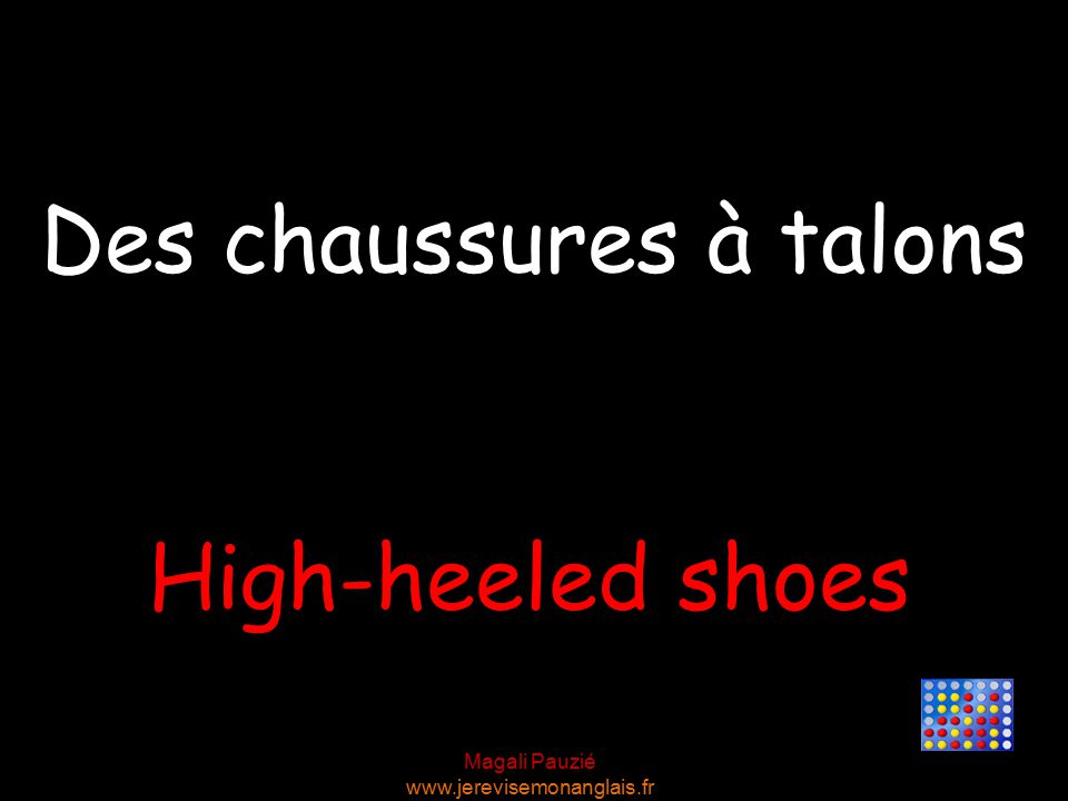 Magali Pauzié   High-heeled shoes Des chaussures à talons